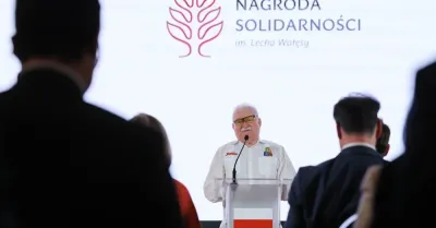 Gruzińska dziennikarka Mzia Amaglobeli uhonorowana Nagrodą Solidarności im. Lecha Wałęsy
